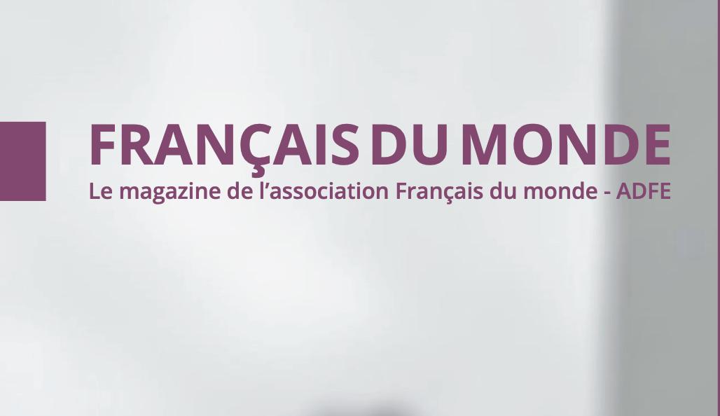 Yan Chantrel - Entrevue dans le dernier magazine de l'association Français du Monde sur la démocratie et la participation citoyenne