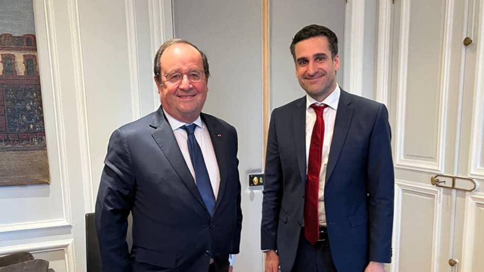Yan Chantrel - Rencontre avec François Hollande