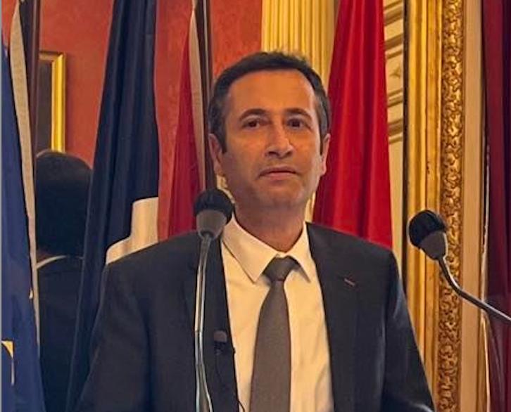 Yan Chantrel - Échange au Sénat avec le nouvel Ambassadeur du Royaume du Maroc en France