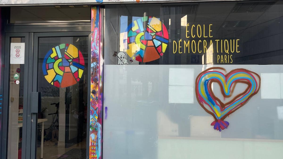 Yan Chantrel - Visite de l'Ecole Démocratique de Paris