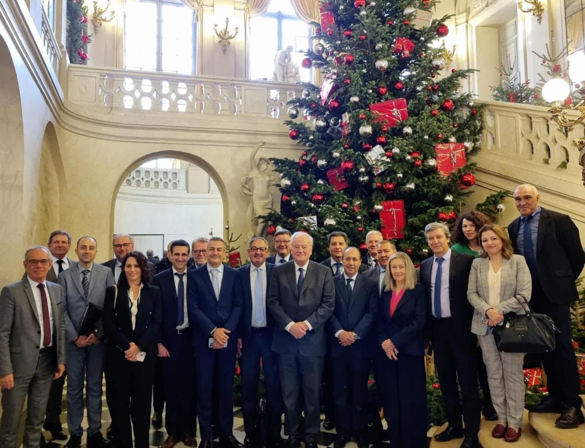 Yan Chantrel - Accueil au Sénat d'une délégation de parlementaires marocains